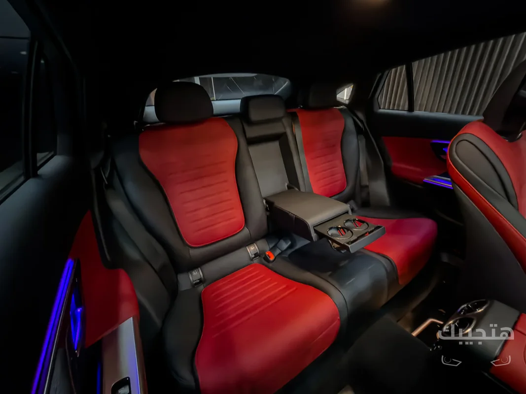 Interior view of 2025 Mercedes-Benz GLC 300 Coupe