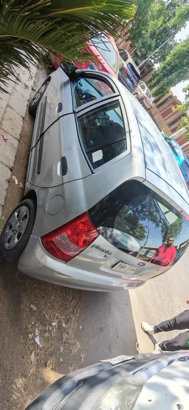 Rear and side view of 2007 Kia Picanto