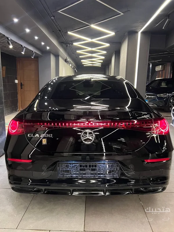 Rear view of 2026 Mercedes-Benz CLA 200