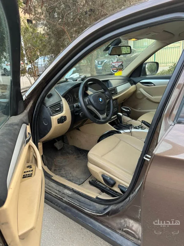 Interior view of 2013 BMW X1