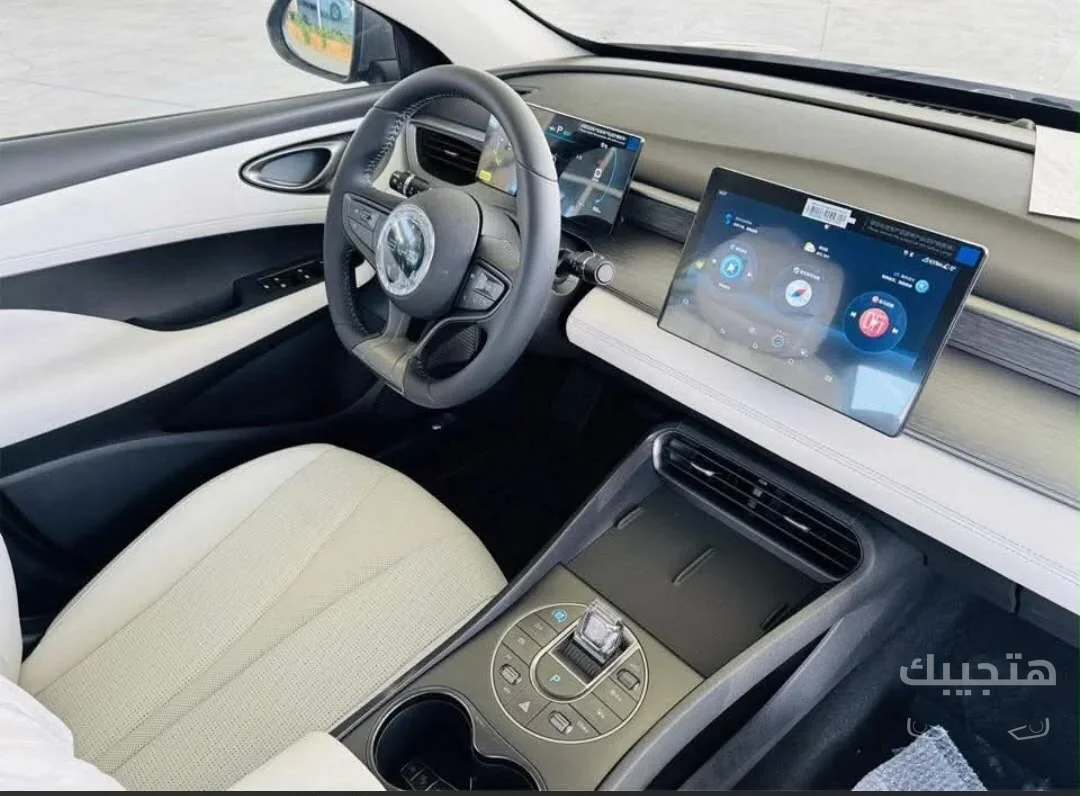 Interior and dashboard view of 2025 BYD Seal
