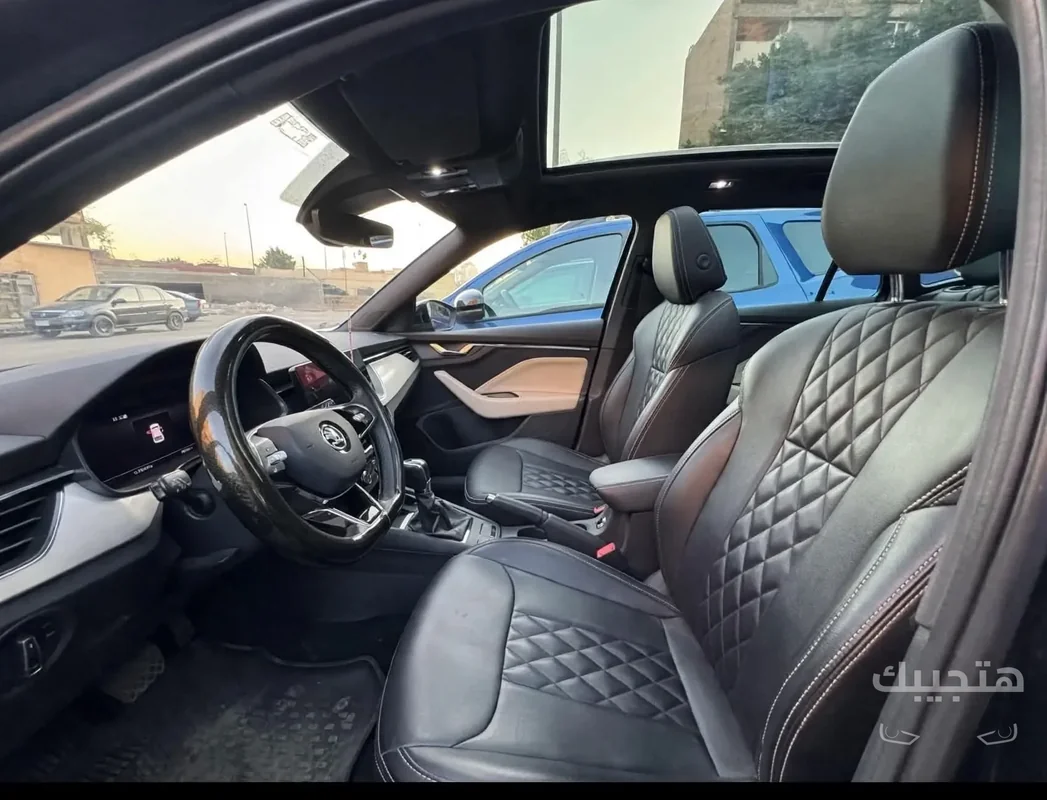 Interior view of 2022 Skoda Kamiq