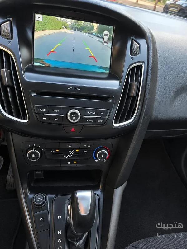 Interior view of 2018 Ford Focus