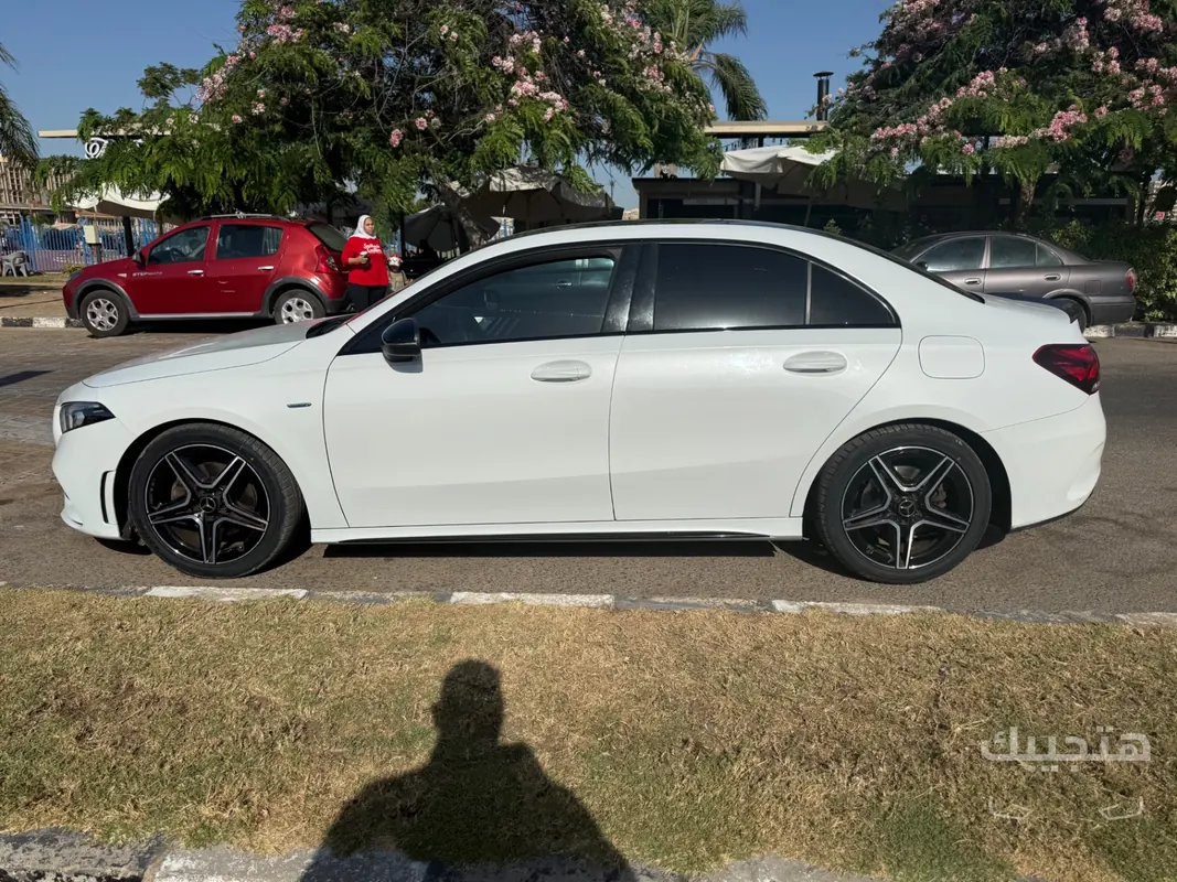 side view of 2021 Mercedes-Benz A200