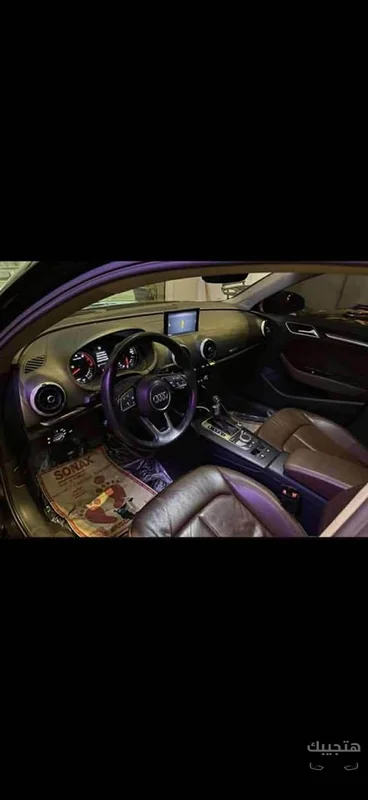 Interior view of 2020 Audi A3