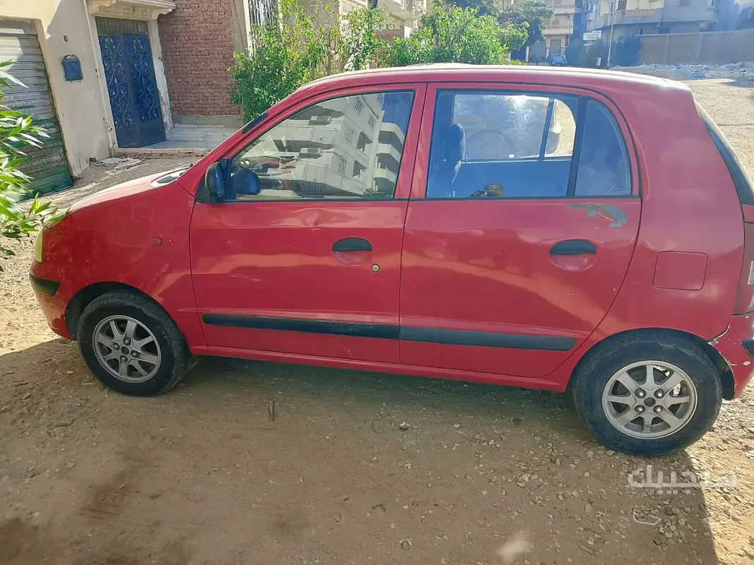 side view of 2008 Hyundai Atos