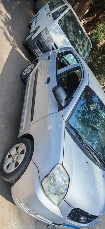 Front, side and interior view of 2007 Kia Picanto