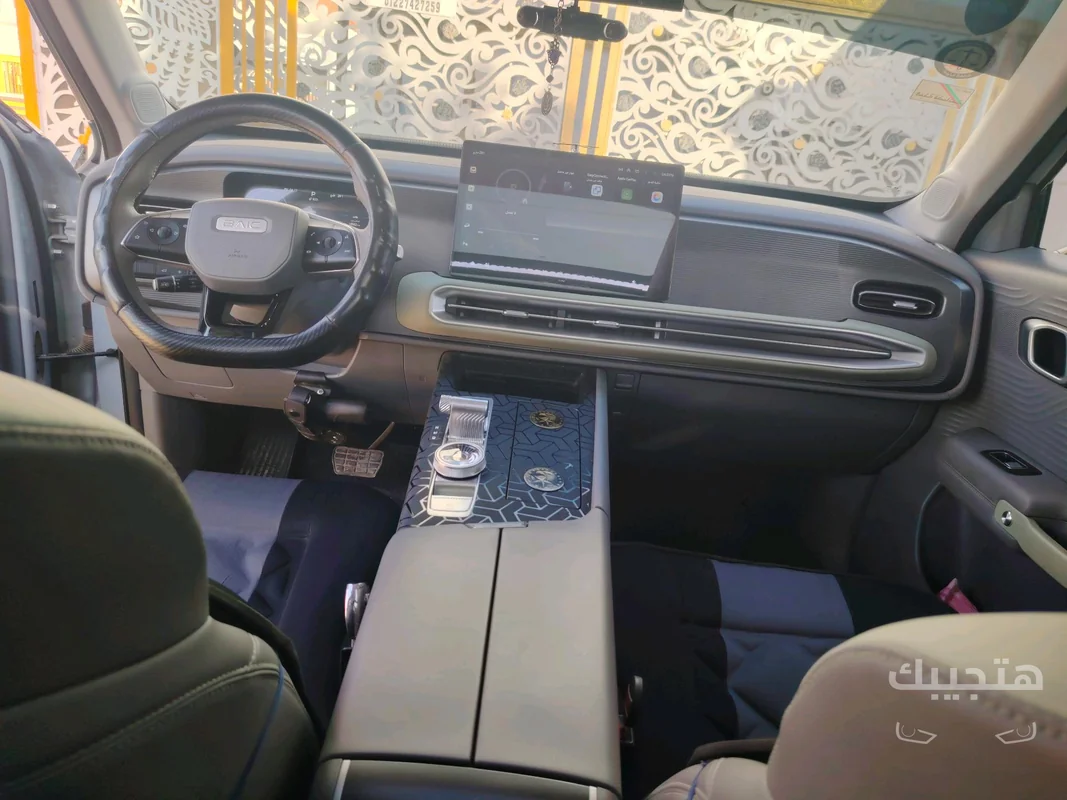 Interior view of 2025 BAIC BJ30