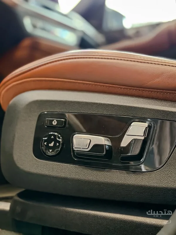 Interior view of 2024 BMW X6