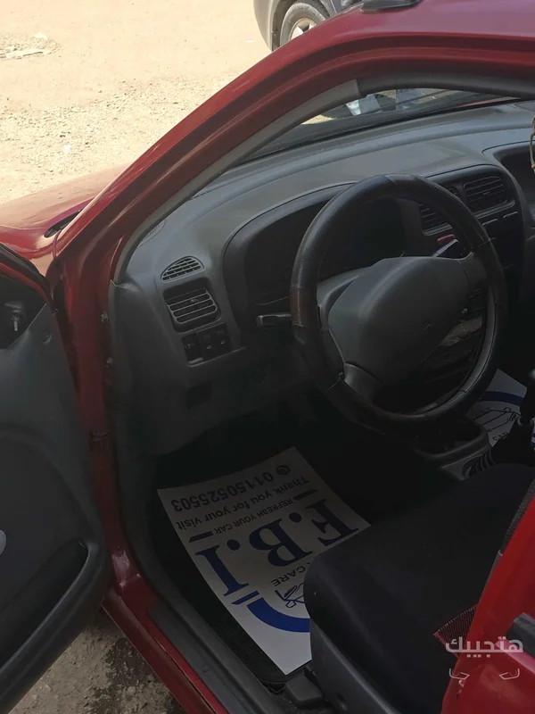 Interior view of 2008 Suzuki Alto