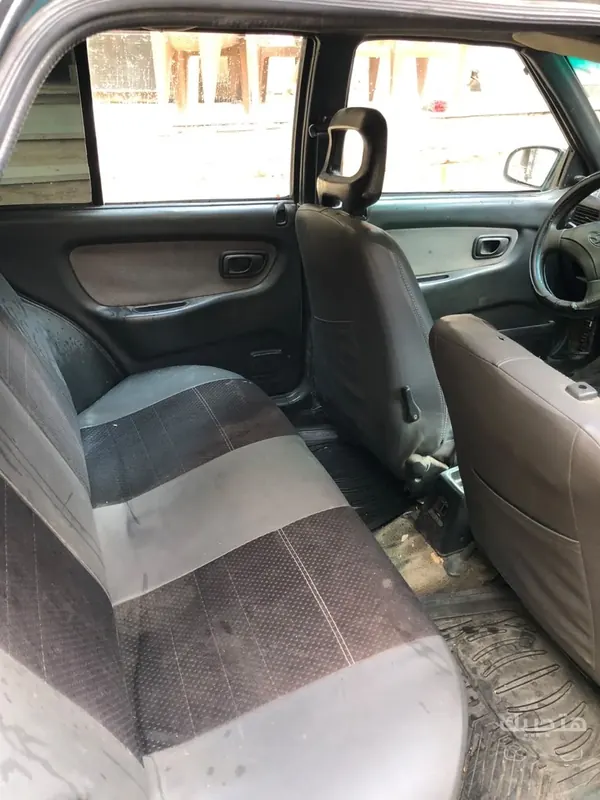 Interior view of 1997 Hyundai Excel