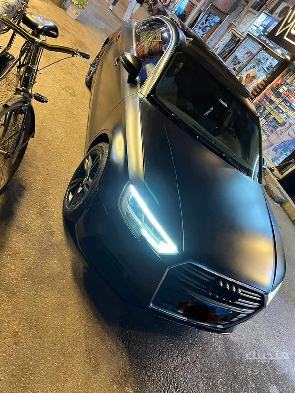 Front and side view of 2020 Audi A3