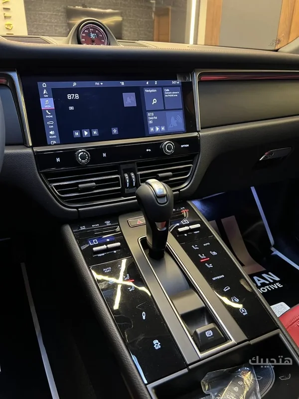 Interior view of 2026 Porsche Macan