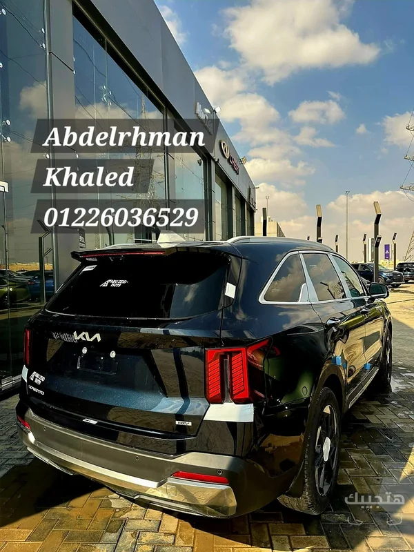 Rear view of 2025 Kia Sorento