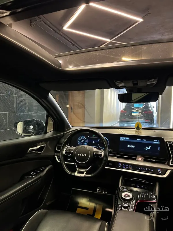 Interior view of 2026 Kia Sportage