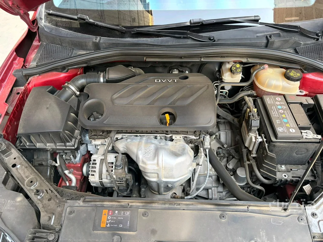Interior view of 2026 MG 5
