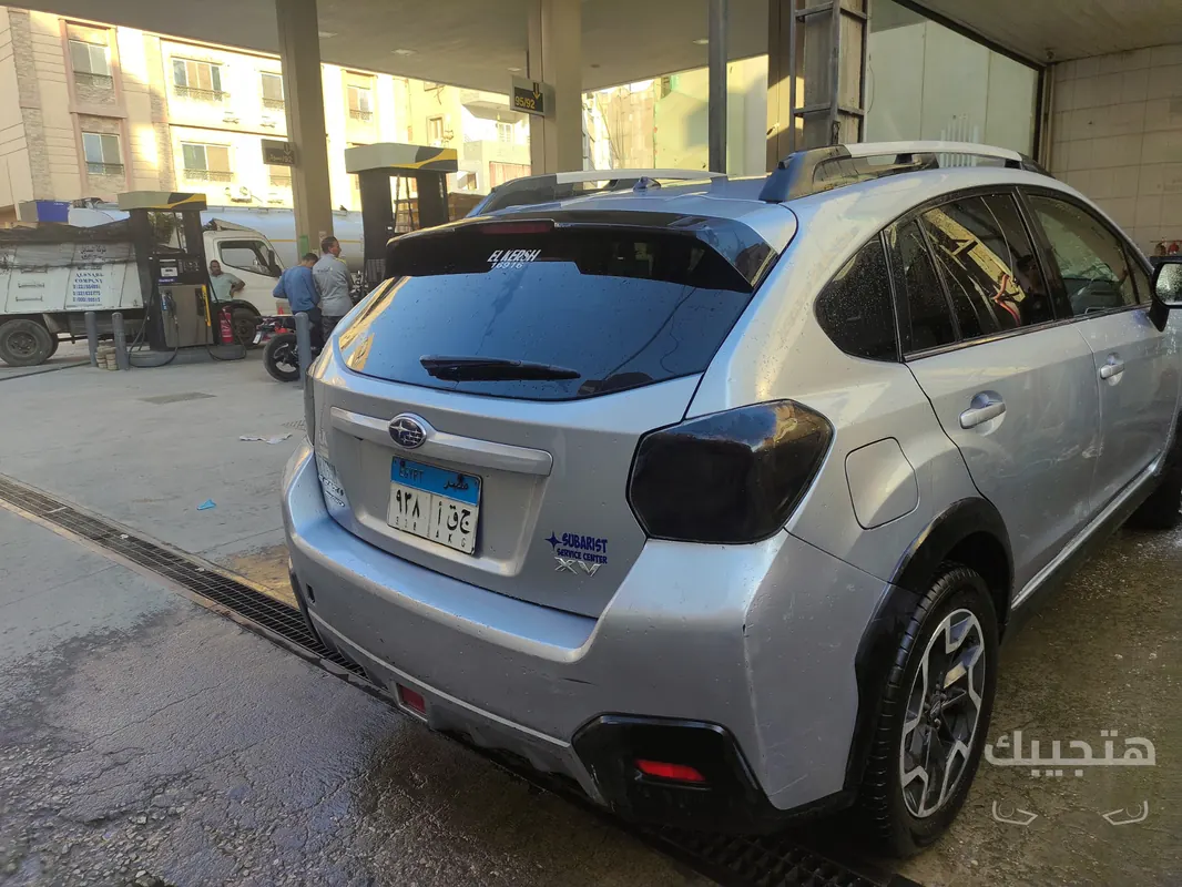 Rear and side view of 2017 Subaru XV