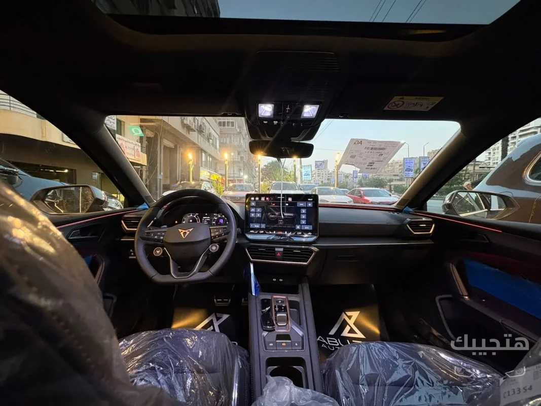 Interior view of 2026 CUPRA Leon