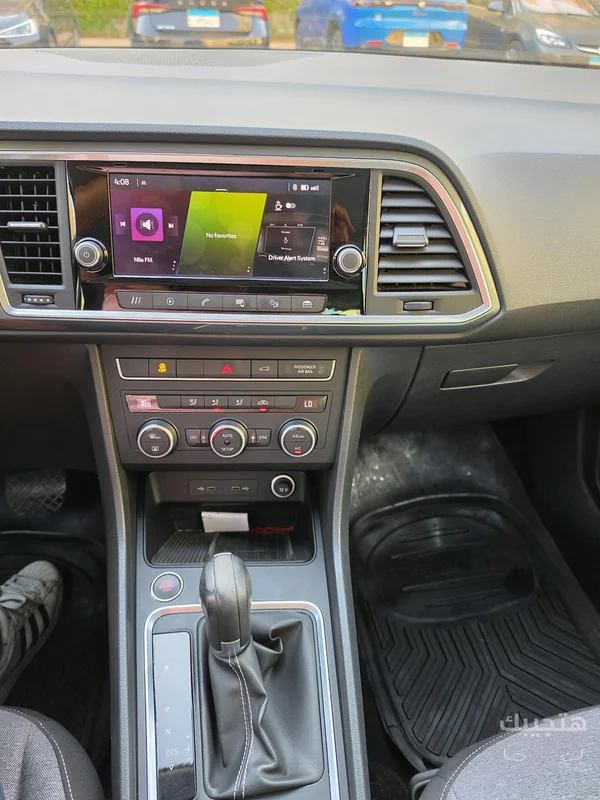 Interior view of 2021 SEAT Ateca