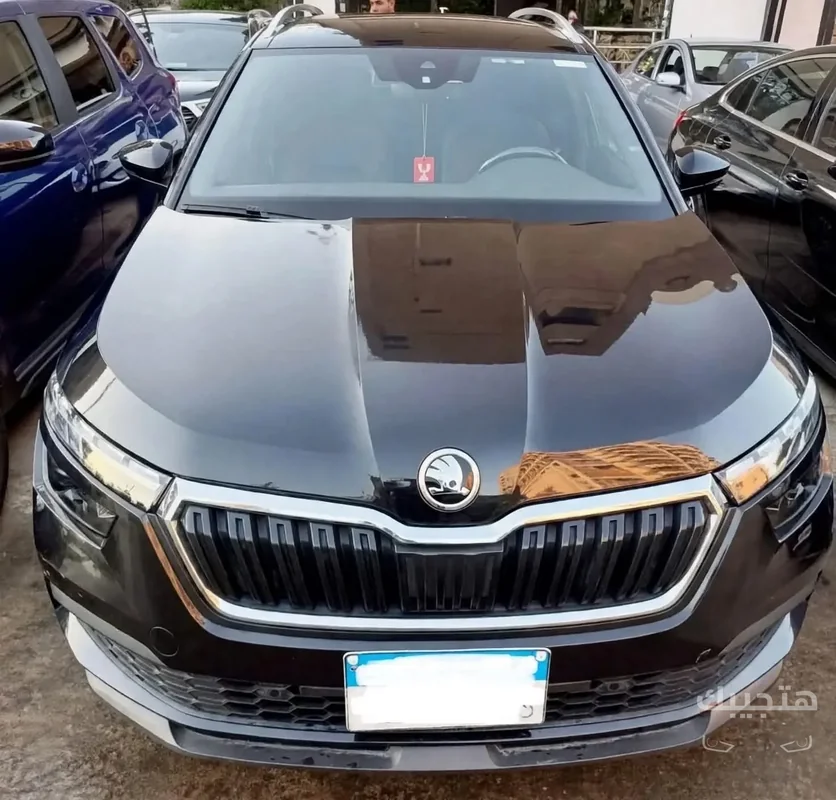 Front view of 2022 Skoda Kamiq