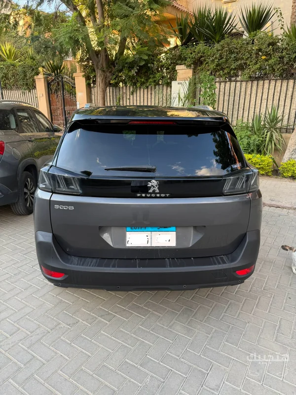 Rear view of 2022 Peugeot 5008