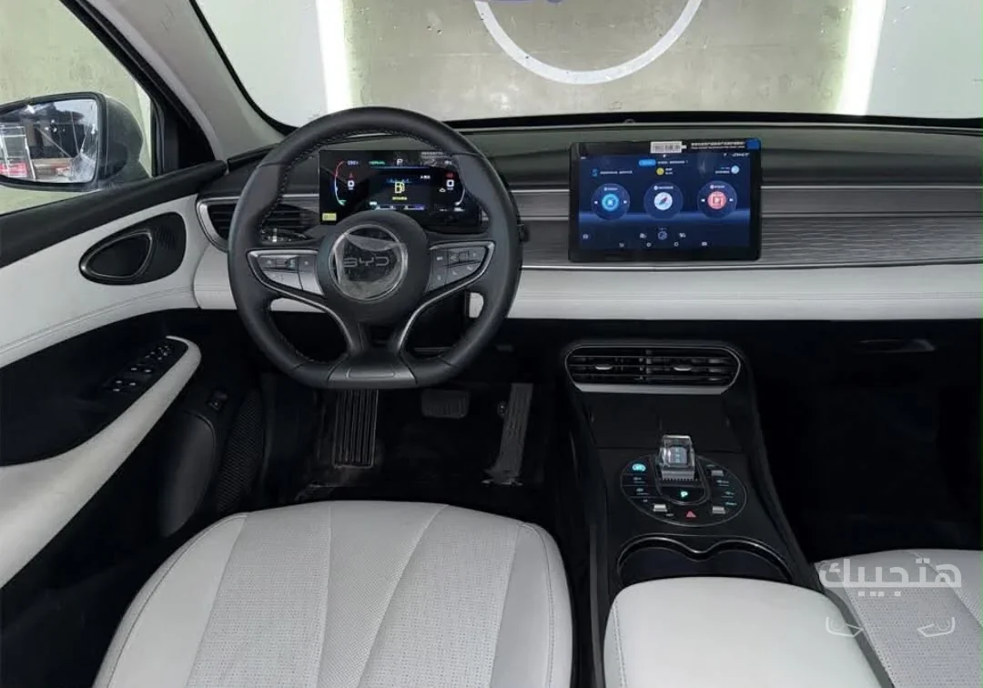 Interior view of 2025 BYD Seal