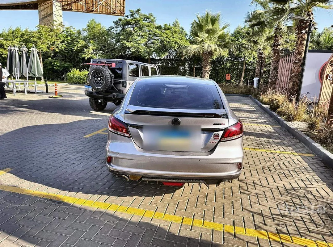 Rear view of 2021 MG 6