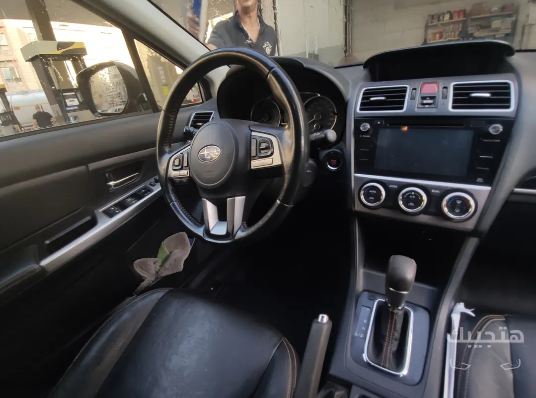 Interior view of 2017 Subaru XV