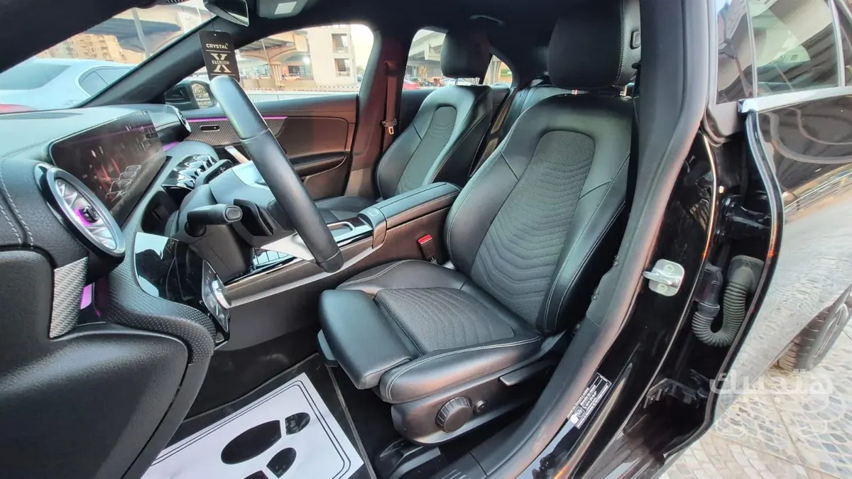 Interior view of 2024 Mercedes-Benz CLA 200