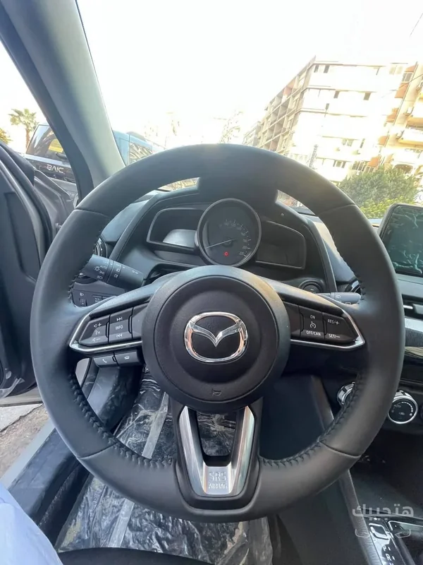 Interior and dashboard view of 2026 Mazda CX-3