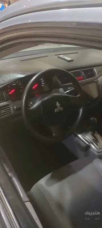 Interior view of 2014 Mitsubishi Lancer
