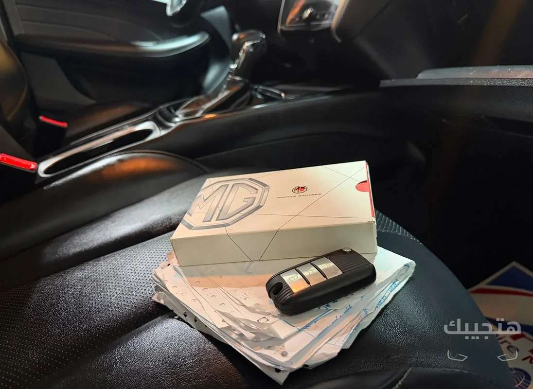 Interior view of 2025 MG 5