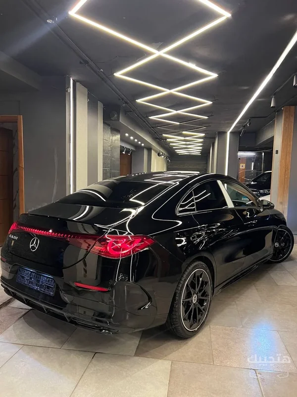 Rear and side view of 2026 Mercedes-Benz CLA 200