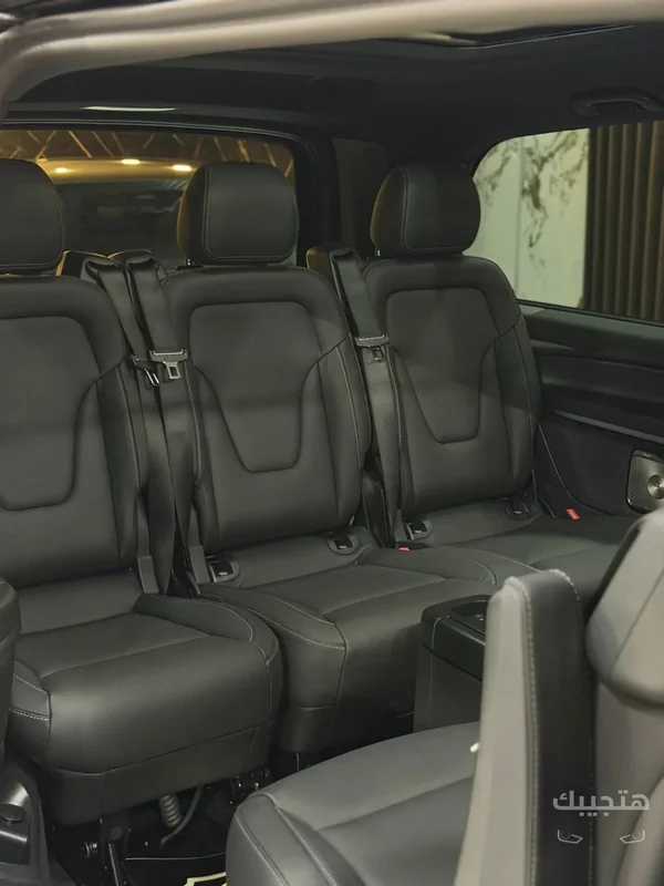 Interior view of 2026 Mercedes-Benz V300