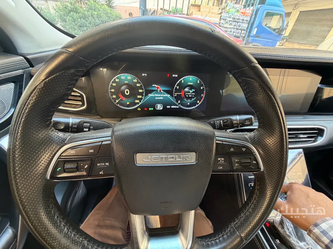 Interior view of 2022 Jetour X95