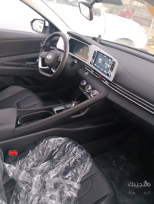Interior view of 2026 Hyundai Elantra
