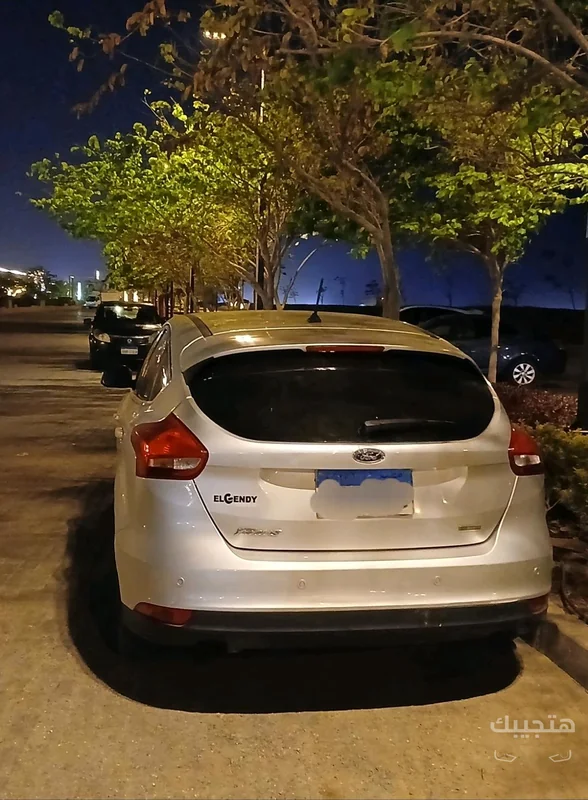 Rear view of 2018 Ford Focus