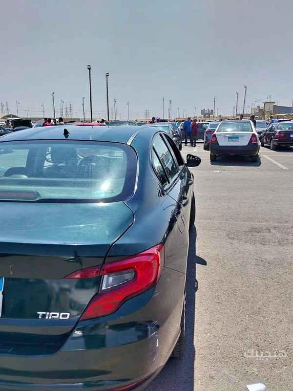 Rear view of 2021 Fiat Tipo