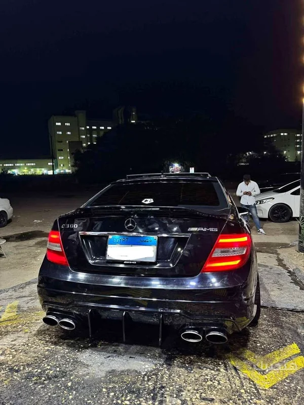 Rear view of 2014 Mercedes-Benz C300
