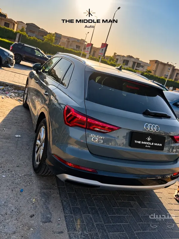 Rear and side view of 2024 Audi Q3