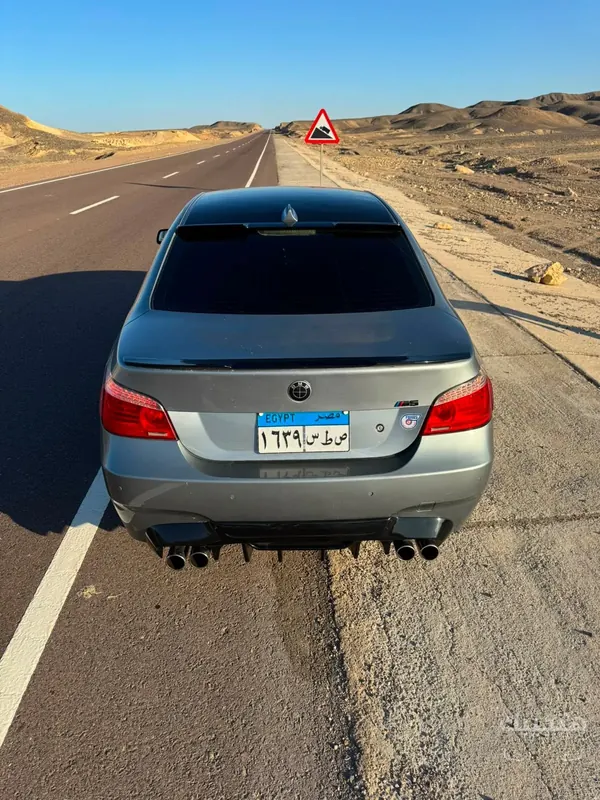 Rear view of 2005 BMW 528i