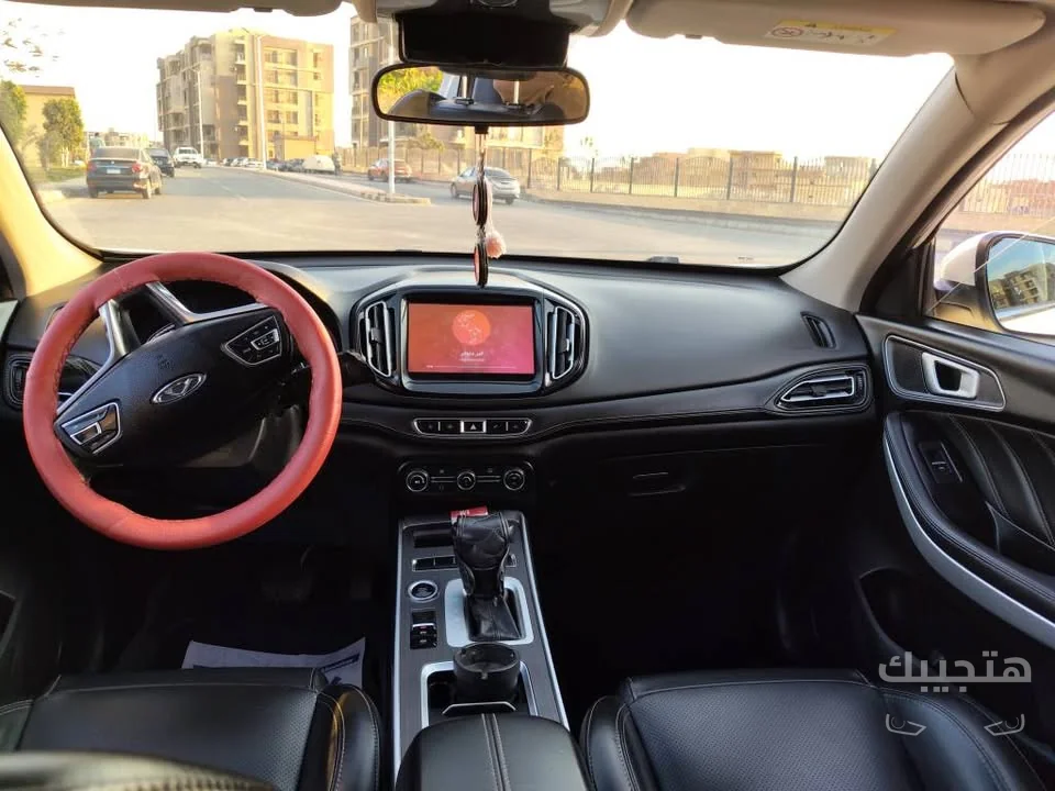 Interior view of 2020 Chery Tiggo 7
