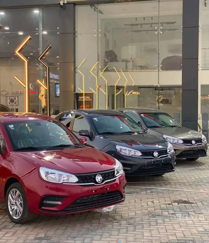 Front view of 2027 Proton Saga