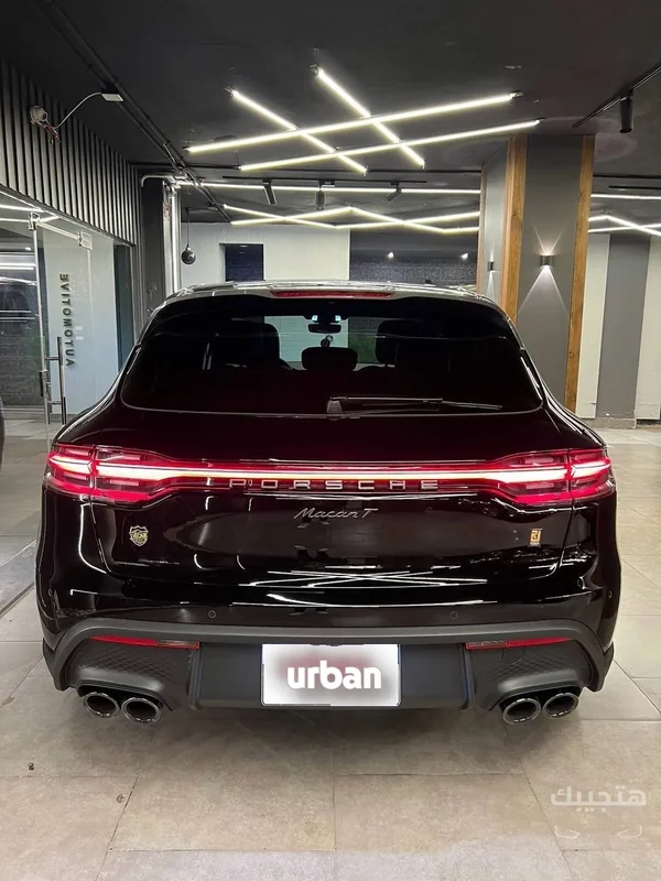 Rear view of 2026 Porsche Macan