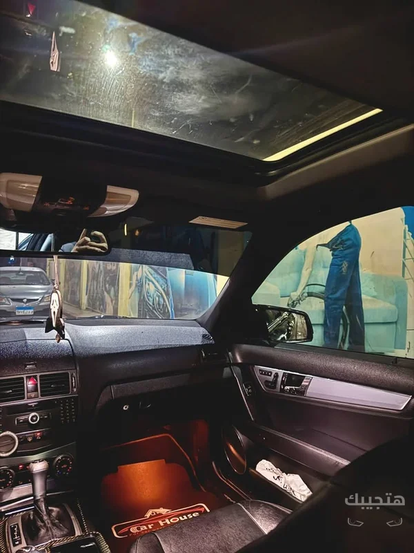Interior view of 2014 Mercedes-Benz C300