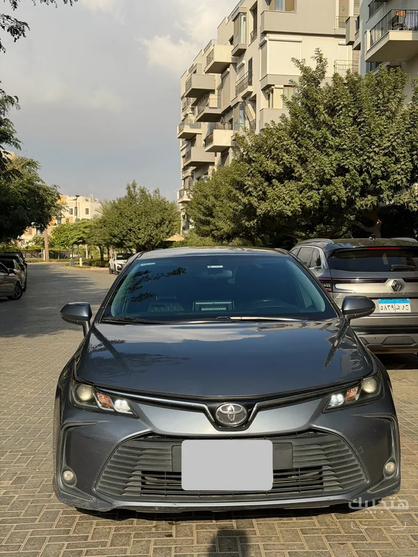 Front view of 2020 Toyota Corolla