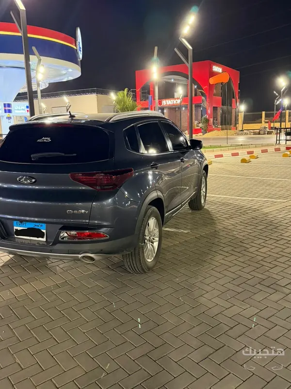 Rear and side view of 2025 Chery Tiggo 7 Pro Max