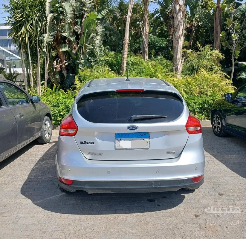 Rear view of 2018 Ford Focus