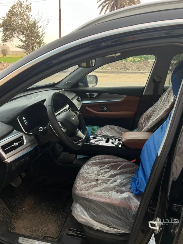 Interior view of 2025 Chery Tiggo 8 Pro