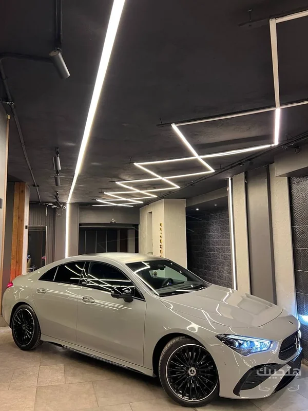 Front and side view of 2026 Mercedes-Benz CLA 200